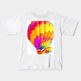 The Yellow And Red Balloon Kids T-Shirt